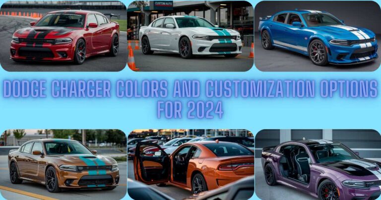 Dodge Charger Colors And Customization Options For 2024