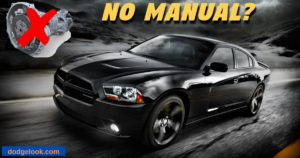 does the Dodge charger come with a manual transmission