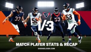 Chicago Bears vs Houston Texans Match Player Stats
