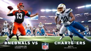 Bengals vs Chargers Match Player Stats